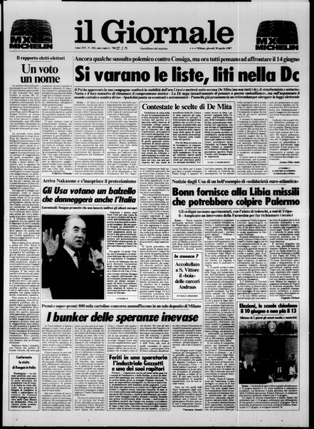 Il giornale : quotidiano del mattino